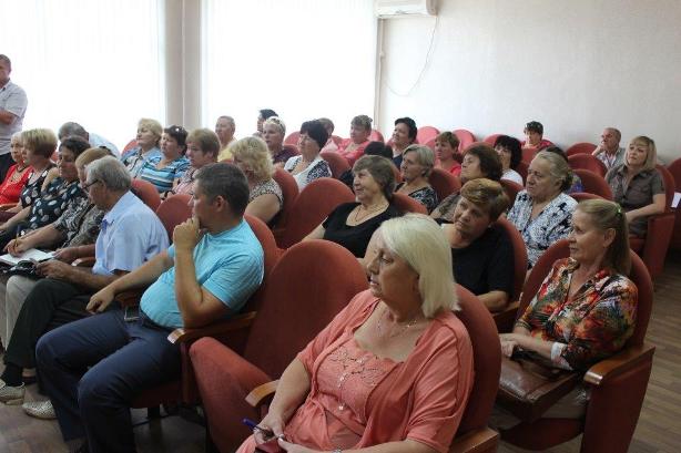 на встрече с ТОСовцами